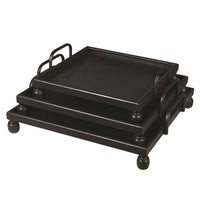 Matt Black Metal Trays - Size Choice | Annie Mo's