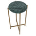 Green Marble Side Table 60cm