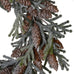 Frosted Pine with Cones Wreath 50cm