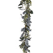 Frost Laurel and Mistletoe Garland 150cm | Annie Mo's