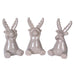 Set of Three No Evil Reindeers 13cm | Annie Mo's