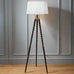 Wooden Spindle Tripod Lamp with Shade 160cm| Annie Mo's
