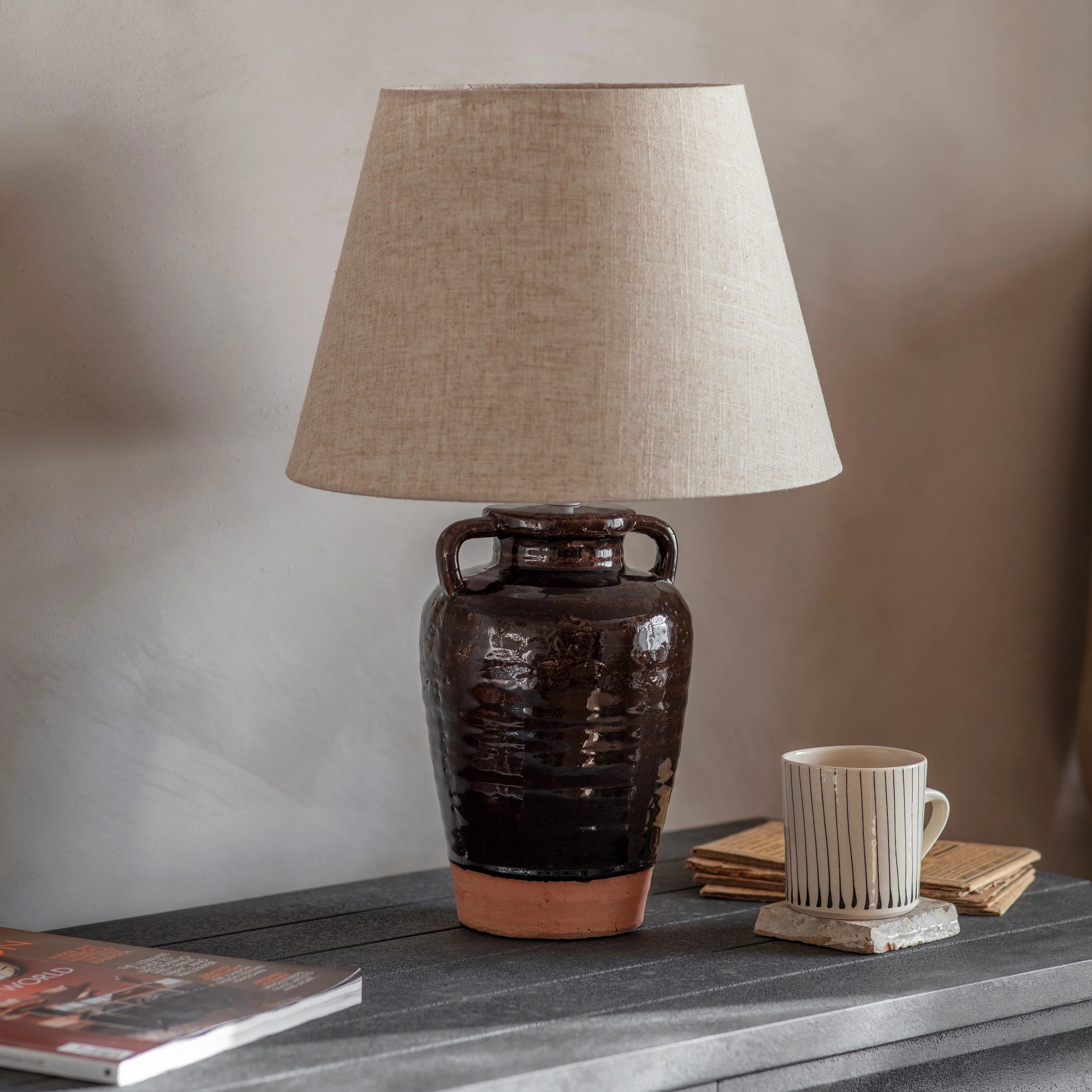 Highridge Amphora Table Lamp 50cm | Annie Mo's