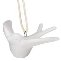 Porcelain Swallow Bauble 8cm | Annie Mo's