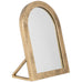 Cayce Cast Aluminum Vanity Mirror - Antiqued Brass 36cm B