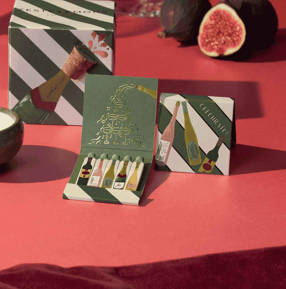 Celebrate Matchbook | Annie Mo's