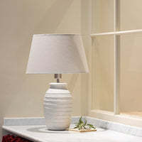 Ceramic Lamp Millie With Cream Shade 58cm | Annie Mo's