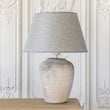 Ceramic Lamp with Dark Grey Shade 59cm | Annie Mo's