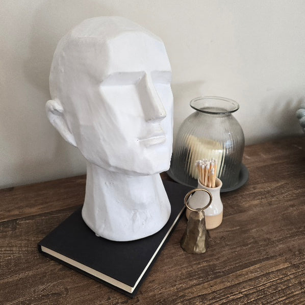 Ceramic Head Sculpture 1