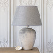Ceramic Lamp with Dark Grey Shade 59cm B