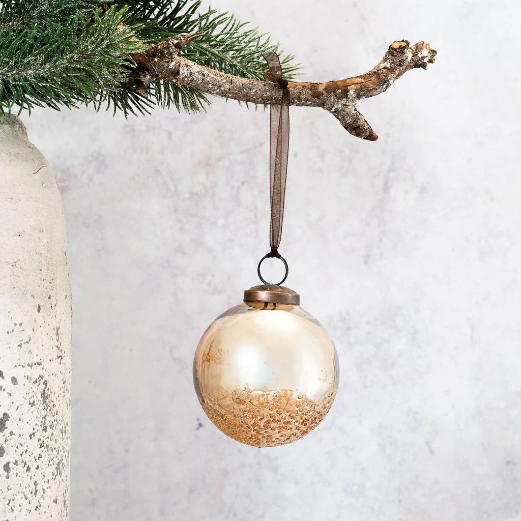 Champagne Moitie Bauble 8cm