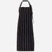 Chef's Black and White Stripe Apron | Annie Mo's