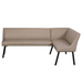 Chloe Corner Bench 208cm - LEFT