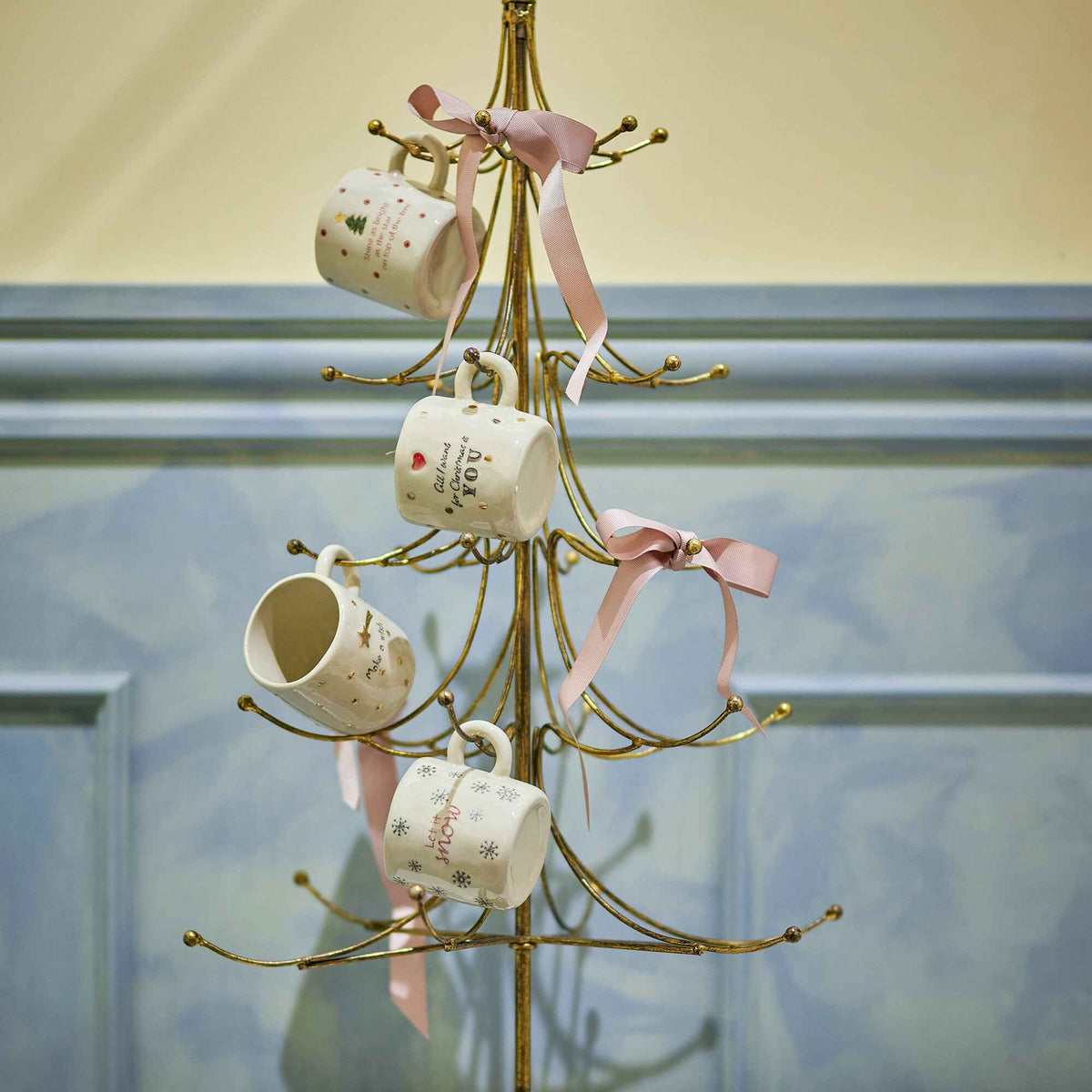 Christy Mug, White Stoneware - Style Choice | Annie Mo's-D