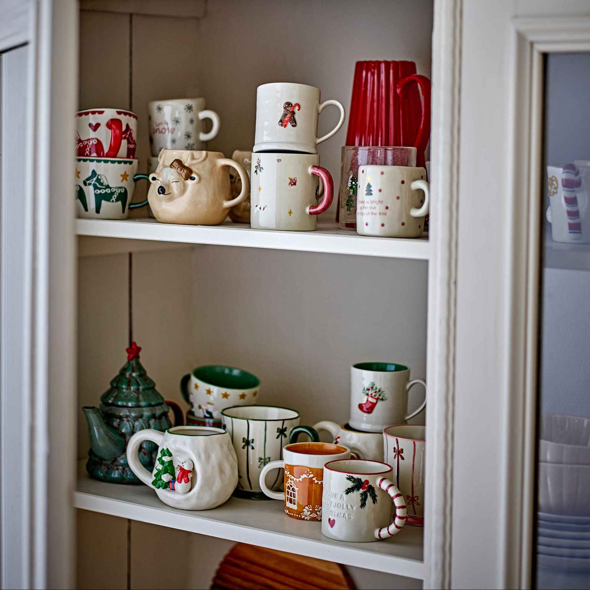Christy Mug, White Stoneware - Style Choice | Annie Mo's-C