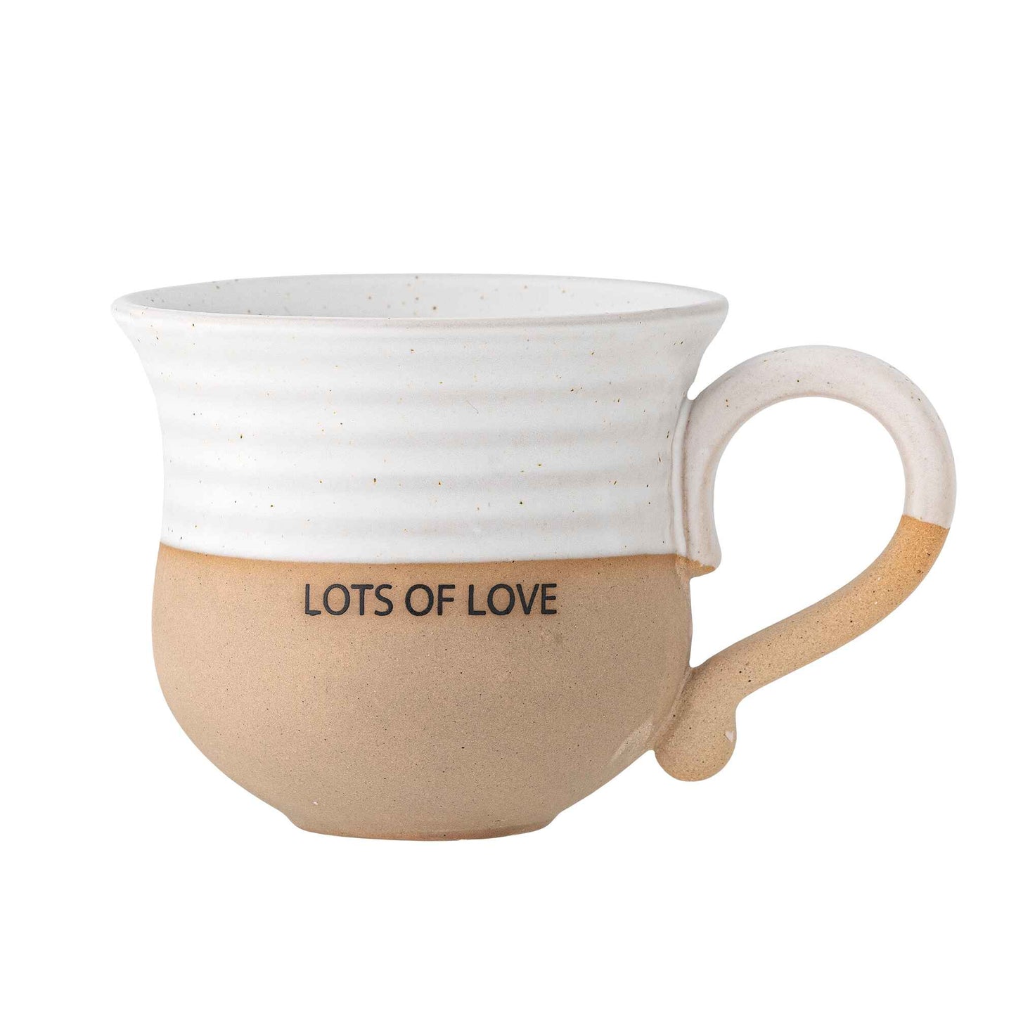Claire Cup, White, Stoneware | Annie Mo's