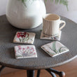 Clayton Set of Four Botanical Coasters