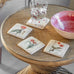 Clayton Set of Four Floral Coasters
