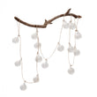Clear Furrow Glass Garland 59cm | Annie Mo's