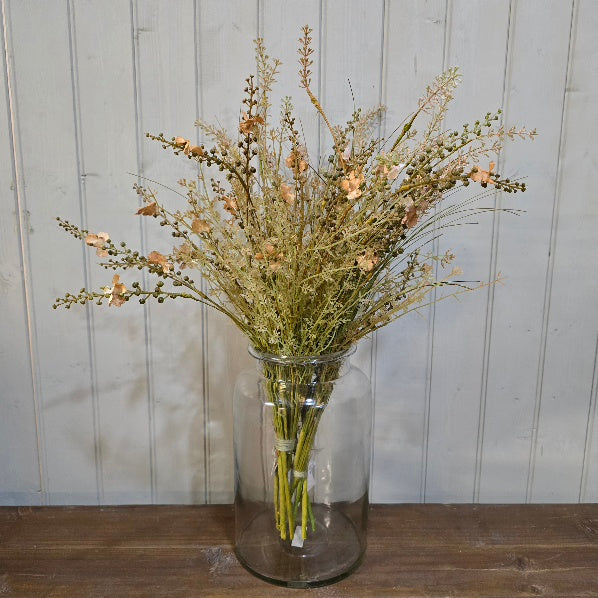 Clear Glass Vase 28cm-C