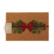 Coir Christmas Bow Doormat 60cm x 40cm | Annie Mo's