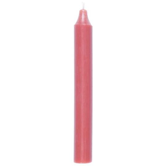Coral Rust Rustic Dinner Candle 18cm | Annie Mo's