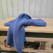 Cornflower Blue Knitted Hand Knitted Hand Towel 1
