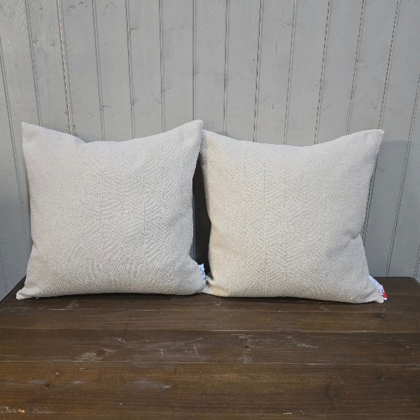 Cream Square Cushions 2