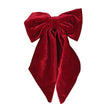 Crimson Clip Bow 24cm | Annie Mo's