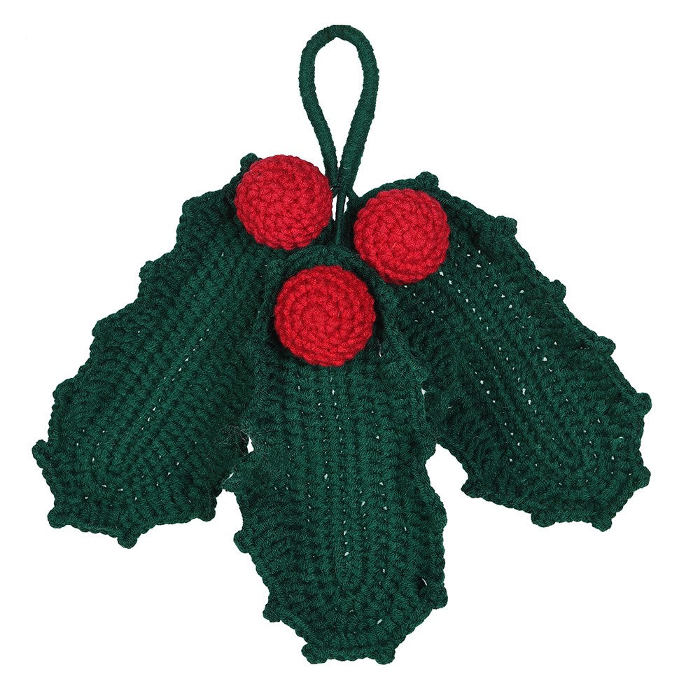 Crochet Holly Leaf 25cm | Annie Mo's