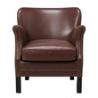 Cromarty Brown Leather Armchair