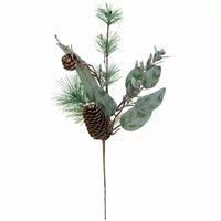 Foliage and Fircone Sprig 30cm | Annie Mo's