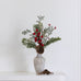 Red Berry Cone and Spruce Sprig 30cm