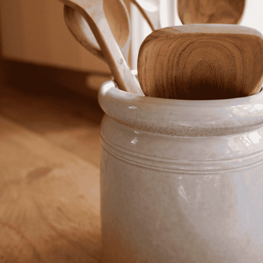 Crock Utensil Jar-B