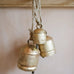 Brass Bells - Set of Three (in Cotton Bag) | Annie Mo's