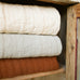 Somerset Stripe Matelasse Bedspread Buttermilk -  220x230cm