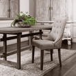 St James Button Back Dining Chair - Off White | Annie Mo's