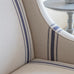 Monroe Blue Stripe Bench 140cm