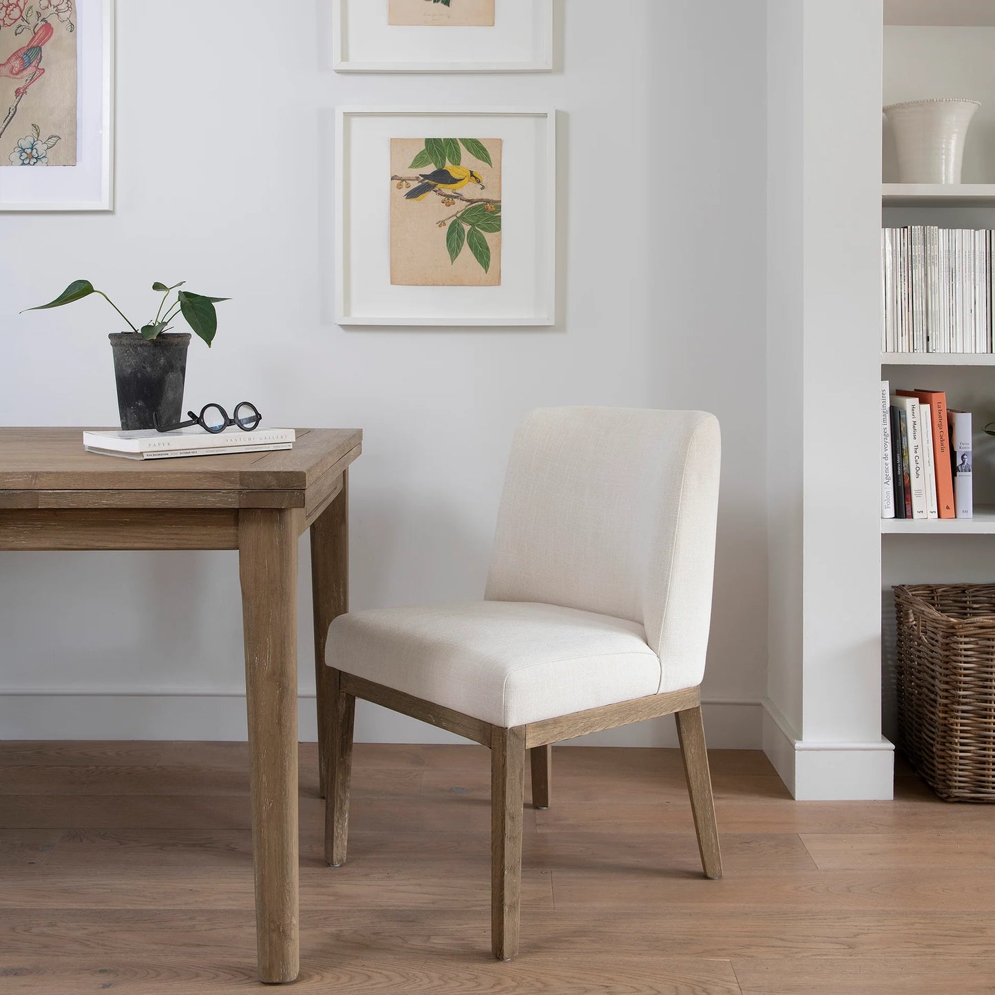 Musgrave Classic Dining Chair - Off White | Annie Mo's