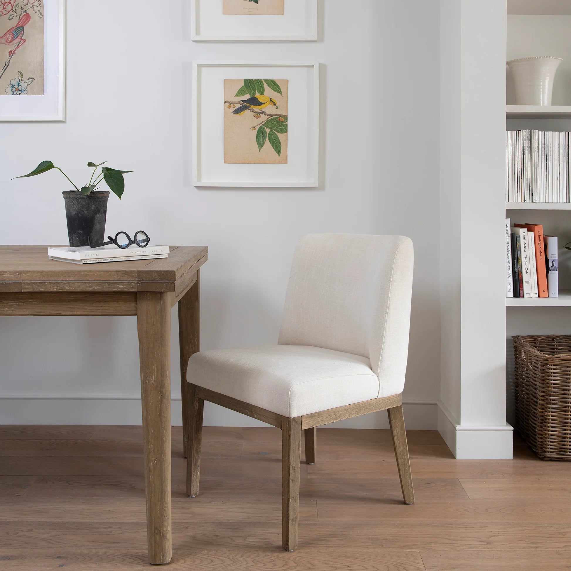 Musgrave Classic Dining Chair - Off White | Annie Mo's
