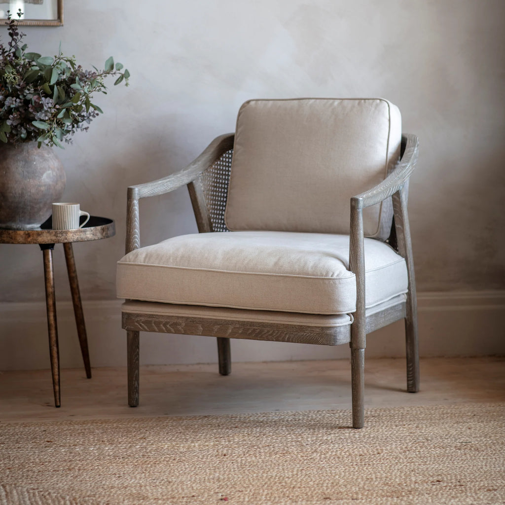 St Francis Striped Armchair | Annie Mo's