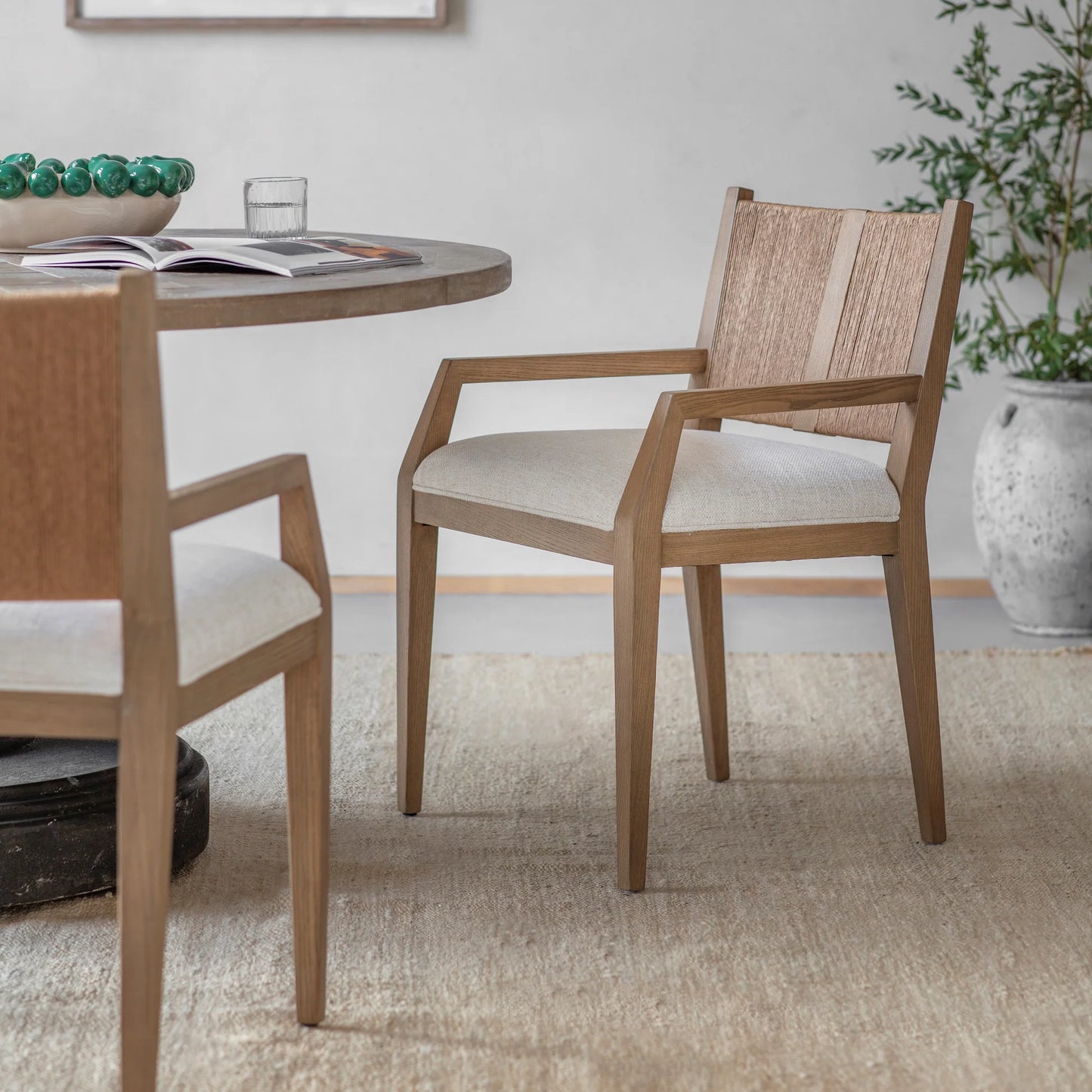 Glenwood Cord Carver Chair | Annie Mo's