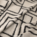 24.5" ROOTS Square Cushion - PATTERNED FABRICS