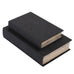 Dark Grey Set of Two Book Boxes 33cm | Annie Mo's