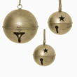 Set of Three Large Powder Coated Large Red Three Bells | Annie Mo's