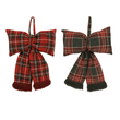 Tartan Padded Bows 30cm - Size Choice | Annie Mo's