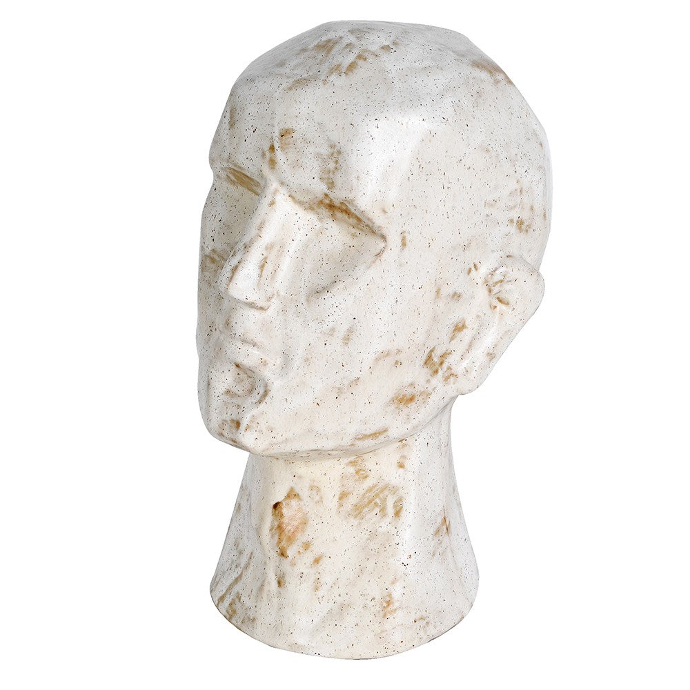 Distressed Head Sculpture 30cm | Annie Mo's-B