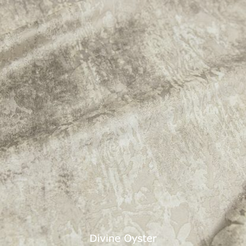 Imogen D Shaped Footstool | Patterned Fabrics