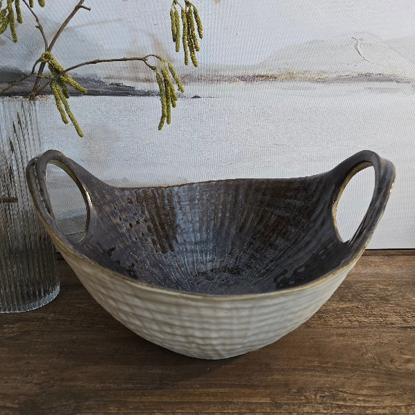 Double Handle Yatari Bowl 2