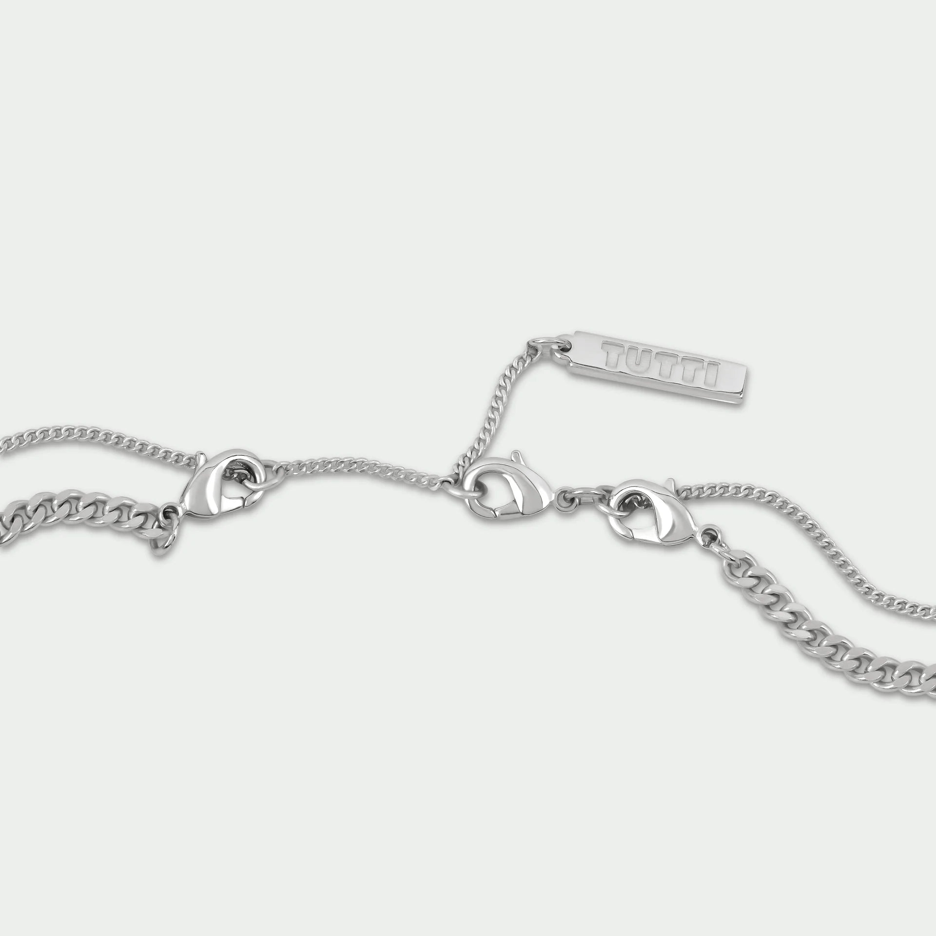 Current Necklace - Silver | Annie Mo's4